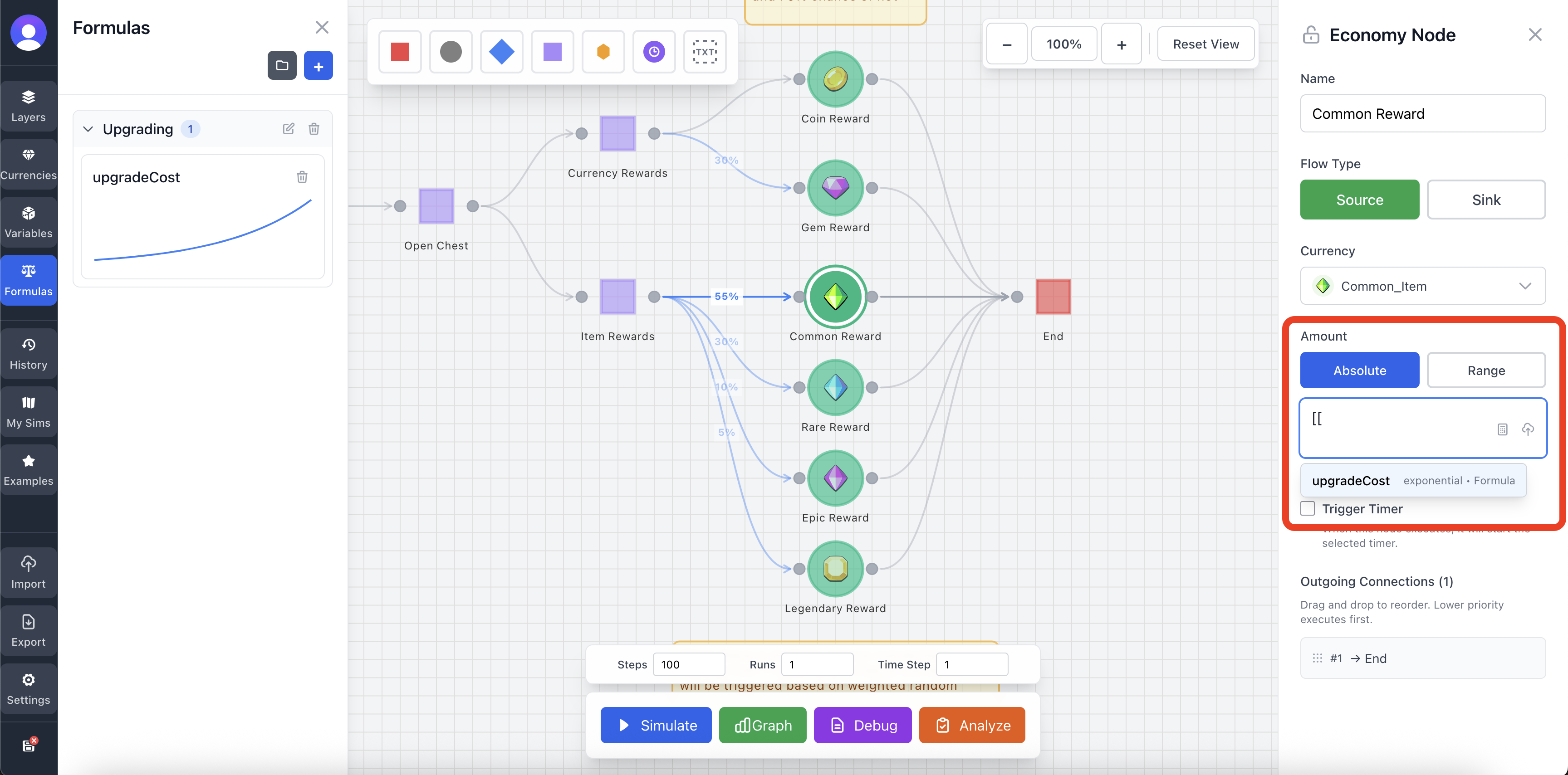 Formula Input Fields